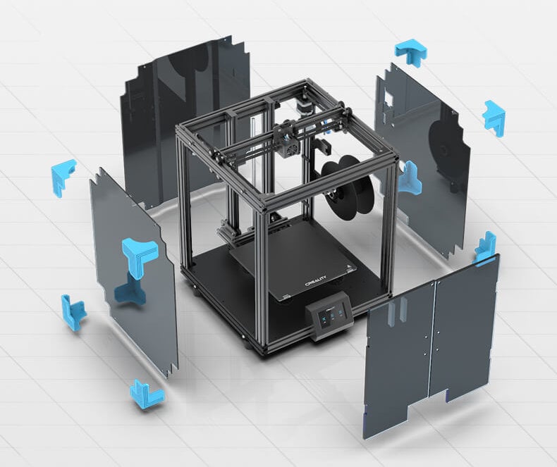 Рецензія на Creality Ender 6: напівзакритий 3D-принтер Core XY