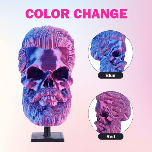 ERYONE Silk Dual-Color PLA, Red & Blue