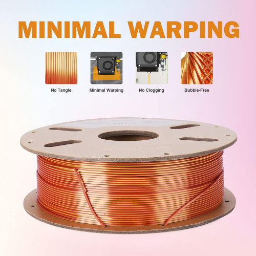 ERYONE Silk Dual-Color PLA, Gold & Copper