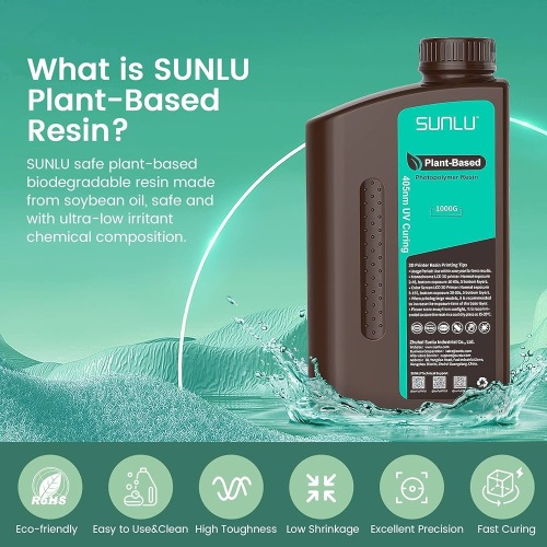 Sunlu Plant Based Resin, Grey