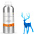 Creality LCD Standard Rigid Resin Plus, синий полупрозрачный