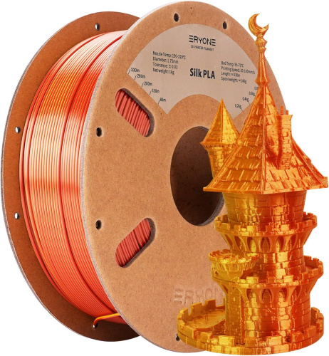 ERYONE Silk Dual-Color PLA, Gold & Copper