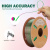 ERYONE Silk Dual-Color PLA, Red & Green