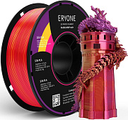 ERYONE Silk Tri-Color PLA, Red & Purple & Gold
