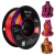ERYONE Silk Tri-Color PLA, Red & Purple & Gold