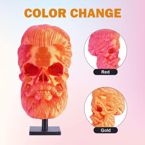ERYONE Silk Dual-Color PLA, Red & Gold
