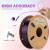 ERYONE Silk Dual-Color PLA, Black & Purple ERYONE Silk Dual-Color PLA, Black & Purple