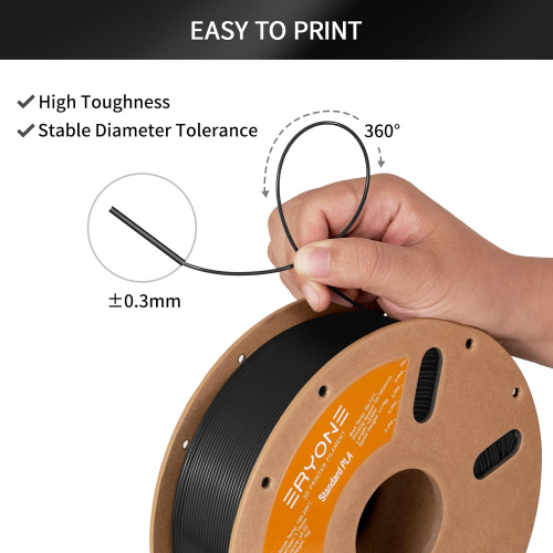 ERYONE PLA Standard, Carbon Black