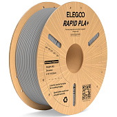 Elegoo Rapid PLA+ Серый, 1.75 мм, 1 кг.