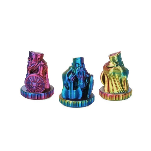 ERYONE Silk Tri-Color PLA, Red & Yellow & Blue
