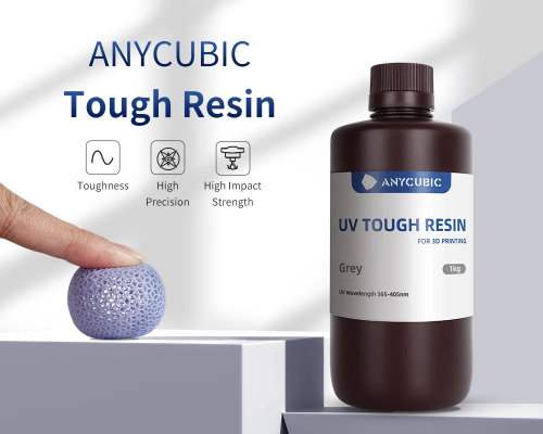 Anycubic Flexible Tough Resin, Grey