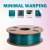ERYONE Silk Dual-Color PLA, Emerald Green & Black