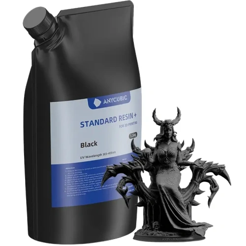 Anycubic Standard Resin+ 1.5Kg, Black