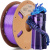ERYONE Silk Tri-Color PLA, Black & Blue & Purple