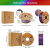 ERYONE Silk Tri-Color PLA, Red & Purple & Green